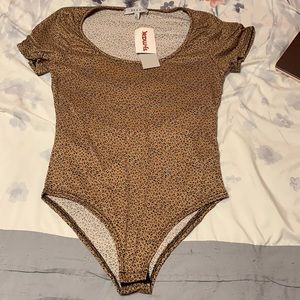 Cheetah Print Body Suit (NWT!)